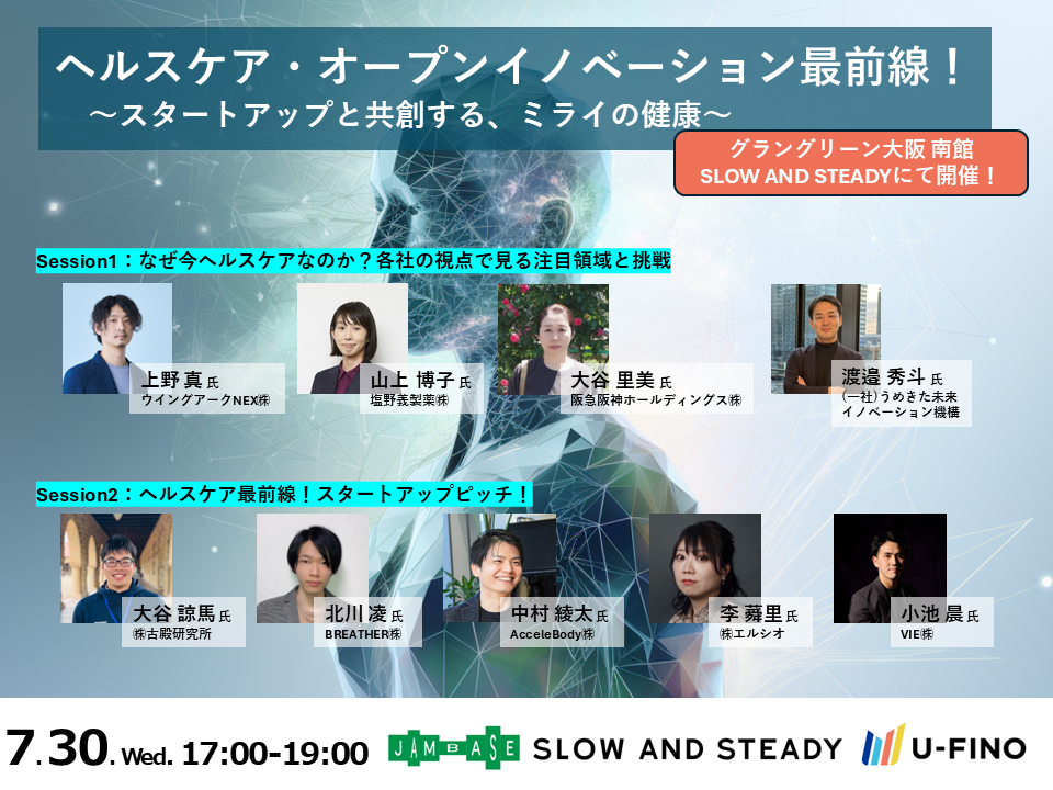 8/18開催| 賞金総額156億!?XPRIZE Healthspanに参加する大阪大学