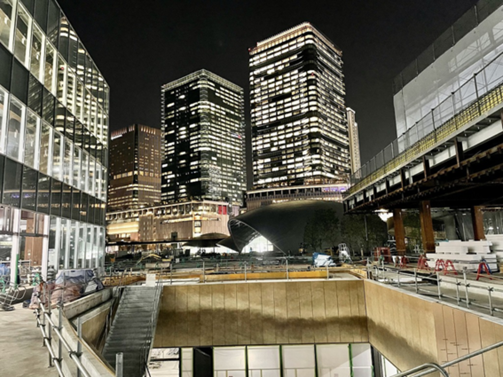 うめきた２期地区開発プロジェクト「グラングリーン大阪」工事状況vol.11　南街区賃貸棟バレーからの眺望